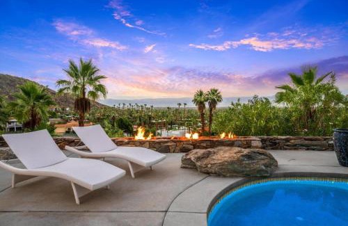 The Mesa Casa | Santorini House Panoramic Palm Springs Views