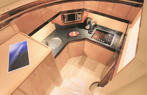 Oia Alquiler De Eote | Santorini yacht - Yacht in Santorini - Ferretti 55 by Fantasia Villas