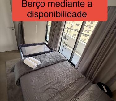 Ponta da Praia Apartamento | Santos Comfort - Perto da Praia