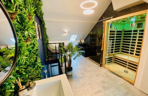 Sainte-Anne - Faubourg Noyon Apartamento | Saphir Spa - Sauna Balnéo Chromothérapie Massage