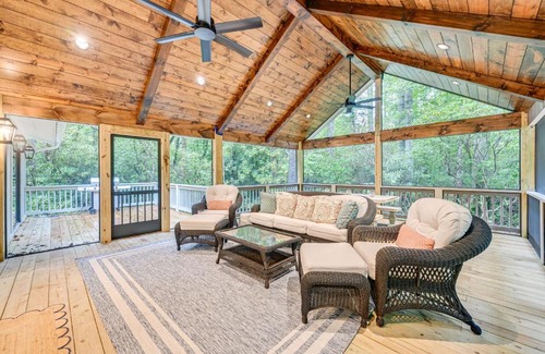 Cashiers Casa | Sapphire Home with Fireplace Near Skiing and Hiking!