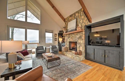 Sapphire Casa | Sapphire Retreat with Views, Fire Pit, and Lake Access