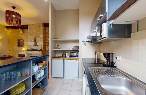 Sarlat-la-Caneda Historic Center Apartamento | Sarlat historique & confort moderne, tout à pied