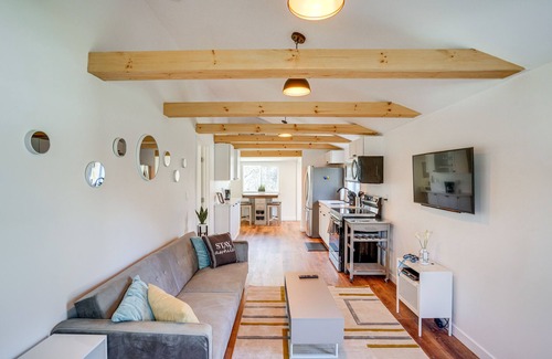 West Saugerties Cabina | Saugerties Cabin Rental w/ Fire Pit & Creek Access