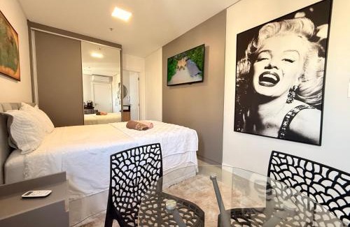 Centro Apartamento | Sauna Academia Sinuca 3 min a Pé mar Ar quente