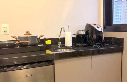 Centro Apartamento | Sauna Academia Sinuca 3 min a Pé mar Ar quente