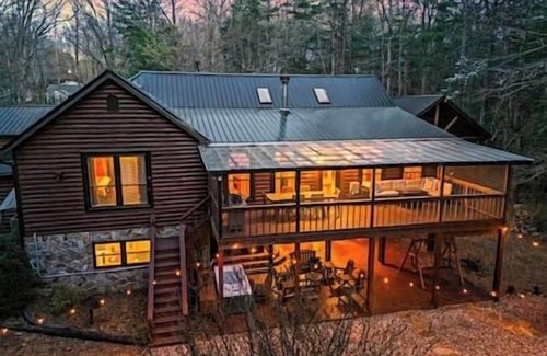 Blue Ridge Casa | Sauna Hot/Cold Tubs Fightingtown Creek Blue Ridge