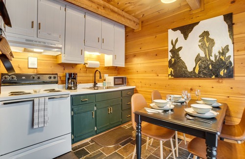 Sautee Nacoochee Cabina | 1br Sautee Nacoochee cabina w / cubierta espaciosa!