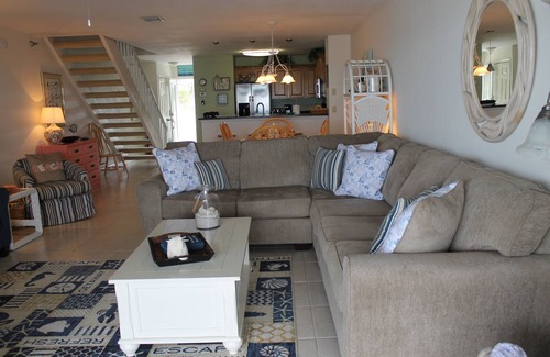 Palm Island Condominio | Frente al Golfo, 2 Bd, 2 1/2 baños Townhouse con fantásticas puestas de sol!