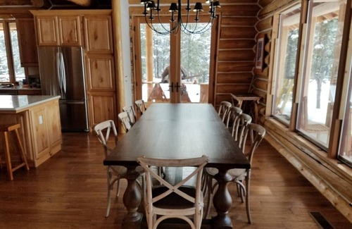 Stanley Casa | Sawtooth Mountain Log Cabin con vistas