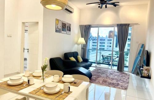 Bandar Puchong Jaya Apartamento | SB 1-10Pax Sky Pod Puchong 2Room IOI Mall LRT WiFi