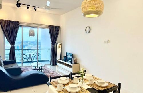 Bandar Puchong Jaya Apartamento | SC 1-10pax 2Room Sky pod Puchong IOI Mall 5Bed LRT