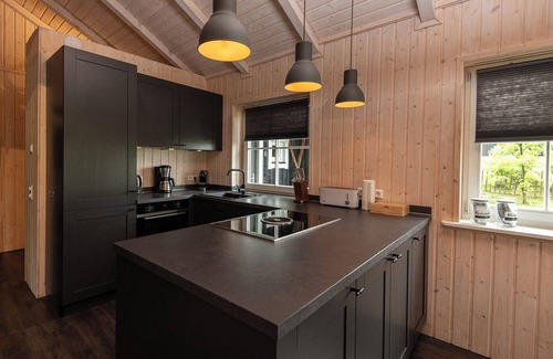 Kuestelberg Casa | Lodge escandinavo con jacuzzi cerca de Winterberg