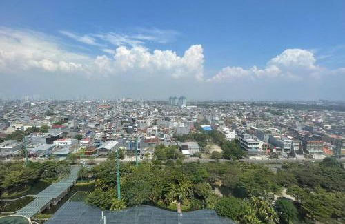 Pluit Apartamento | Scandinavian Homey Studio City View at Apt Green Bay Pluit Tower A