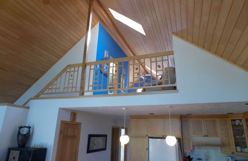 Stone Lake Casa | Civilized 4 BR Lake Home en el norte de Wisconsin Woods