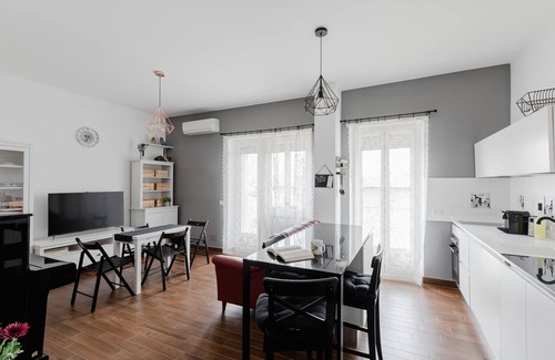 Quartiere XXII Collatino Apartamento | Scarfoglio Apartment, 4 people, 2 rooms, balcony, Wi-Fi, Tiburtina Station