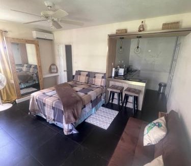 Haggatt Hall Apartamento | Scarlett Studios 1 -US Embassy Appt 7 mins drive- Lloyd Erskine Sandiford Centre and Ross uni 5 mins drive - Only the 1 night package includes Airport and US Embassy roundtrip