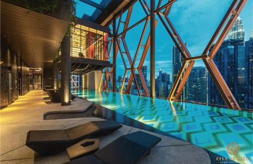 Kuala Lumpur City Centre Apartamento | Scarletz Suites Kuala Lumpur, Five Senses