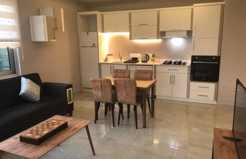Kestel Apartamento | Scela Divine Residence 100m to the beach and large balcony with nice view of sea