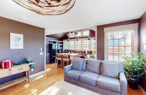Wolcott Casa | Scenic country retreat with mountain views, deck, firepit, & washer/dryer