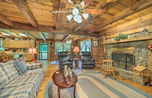 Highlands Casa | Scenic Creekside Cabin with Wraparound Porch!