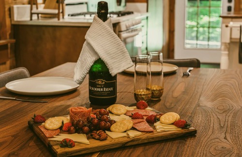 Sylva Cabina | Scenic Falls Cabin - Luxury Retreat w/ Private 65’ Waterfall & Natural Pool