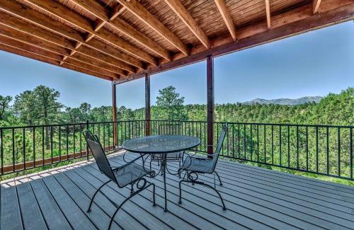 Ruidoso Casa | Scenic Ruidoso Home with Large Deck and Hot Tub!