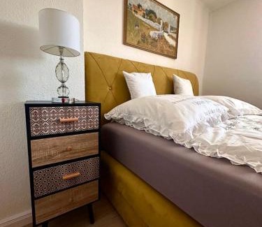 Rablinghausen Apartamento | Schön gelegene und gemütliche Ferienwohnung am Weserufer