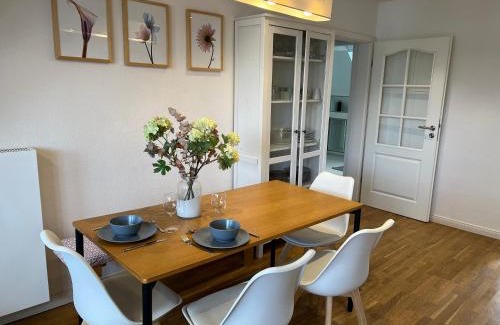 Loerrach Apartamento | Schöne Altbauwohnung mit großer Dachterrasse für bis zu 8 Personen
