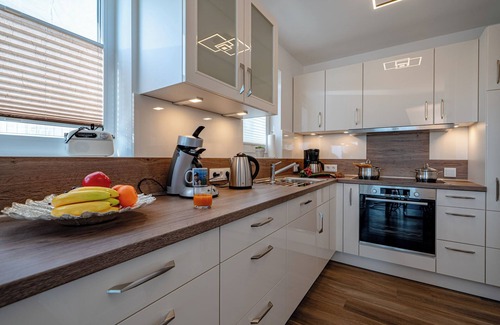 Olpenitz Villa | Schleivilla Hafenblick by Seeblick Ferien ORO, sauna, direct waterfront location