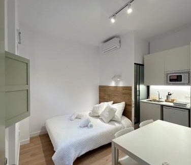 Terrassa Apartamento | SD Habitación céntrica con baño y Kitchenette