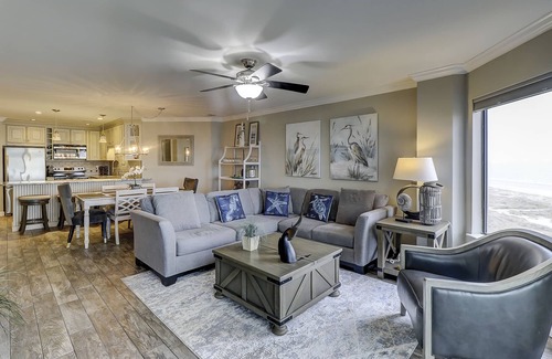 Folly Field Condominio | Sea Cloisters en Hilton Head, piso superior condominio con fabulosas vistas al mar!