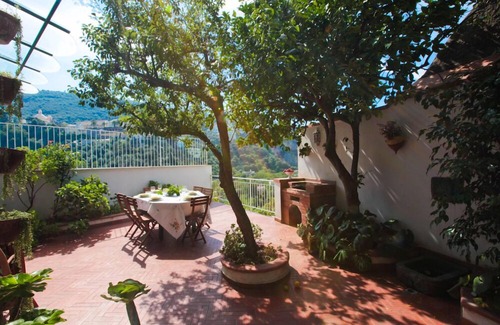 Vico Equense Villa | Villa frente al mar en la costa de Sorrento