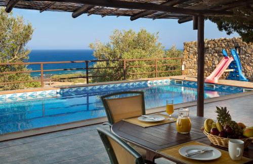 Livadia Villa | Sea-Sunset Views Villa Lefkothea with Private Pool near Elafonissi