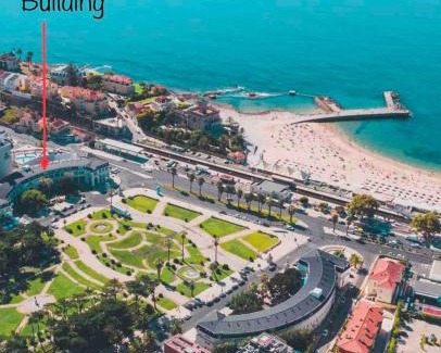 Estoril Apartamento | Sea View 2 Mins Walk To Beach And Estoril Casino