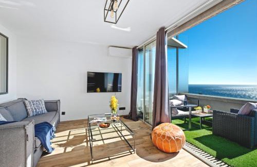 Cap d'Ail Apartamento | Sea view - 5min Monaco - Swimming pool
