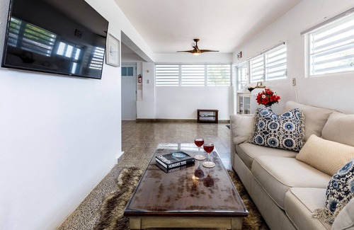 Playa Fortuna Casa | Sea View & Comfort, Solar Powered El Yunque Rainforest & Blue Flag Beach Getaway