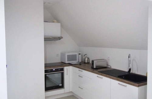 Penmarch Apartamento | SEA VIEW DUPLEX with balcony and heated swimming pool
