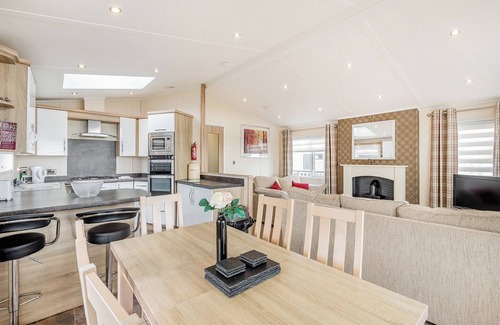 Kirkcudbright Chalet De Esquí | Sea View Lodge 3 Pet Friendly