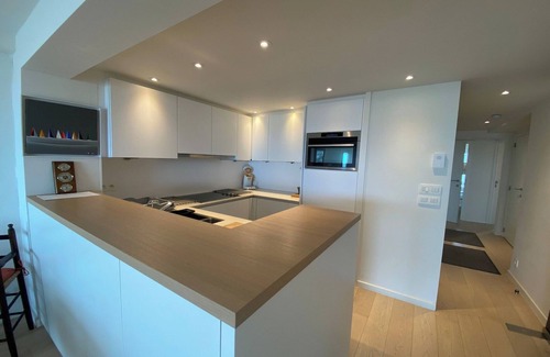 Duinbergen Apartamento | Estancia con vista al mar para 6 personas