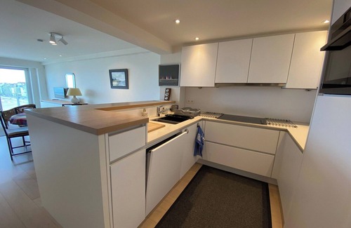 Duinbergen Apartamento | Estancia con vista al mar para 6 personas
