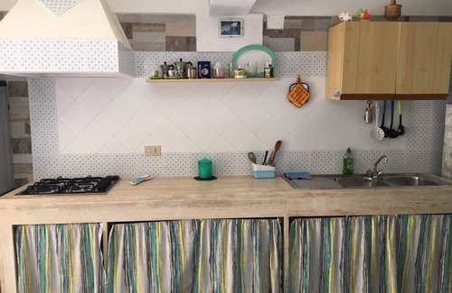Marettimo Apartamento | Estudio con vistas al mar - Il Gabbiano Blu en Marettimo