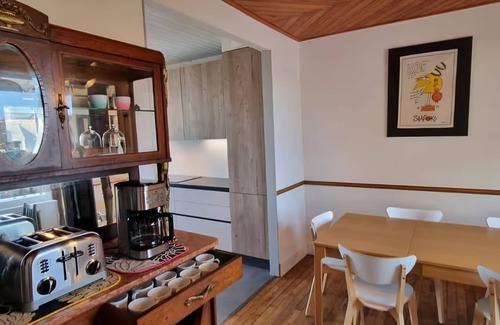 Saint-Guenole Casa | Villa con vistas al mar, playas y surf, "La Vigie" 16 personas