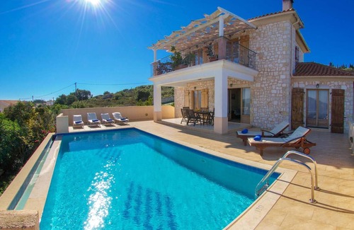 Katsarata Villa | Alojamiento de 3 habitaciones en Fiskardo