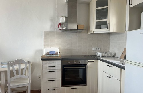 Platges de Fornells Apartamento | Vistas y piscina en Playas de Fornells