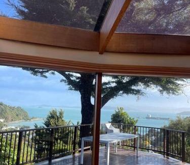 Lowry Bay Villa | Sea views from holiday home