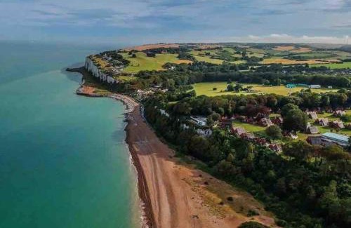 Great Mongeham Chalet De Esquí | SEA VIEWS Stylish Chalet 90 at Kingsdown Park
