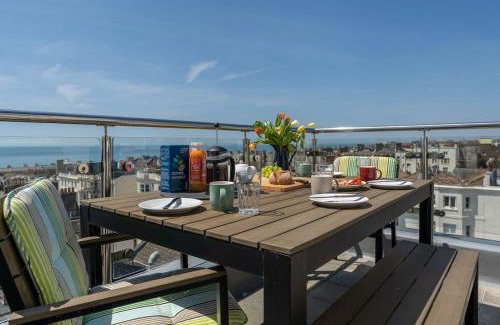 Brighton Apartamento | SeaBrighton Penthouse with private sea view roof terraces