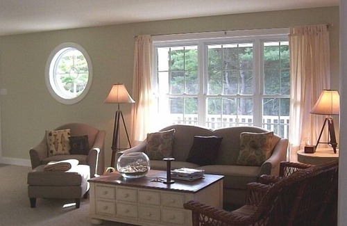 Round Pond Casa | Seacrest Cape Style Cottage en estanque redondo