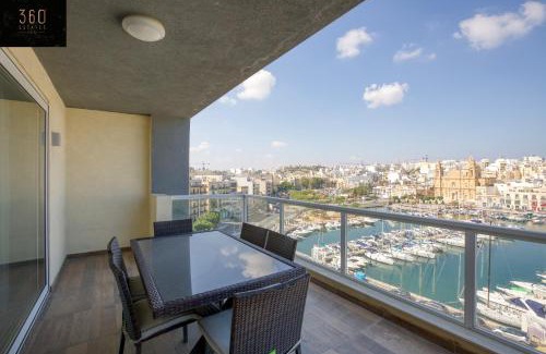 Pieta Apartamento | Seafront, Designer APT with Private Terrace & WIFI by 360 Estates